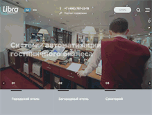 Tablet Screenshot of librahospitality.com